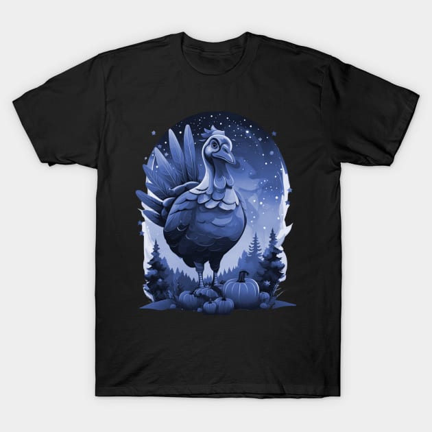 Thanksgiving turkey T-Shirt by Mysooni